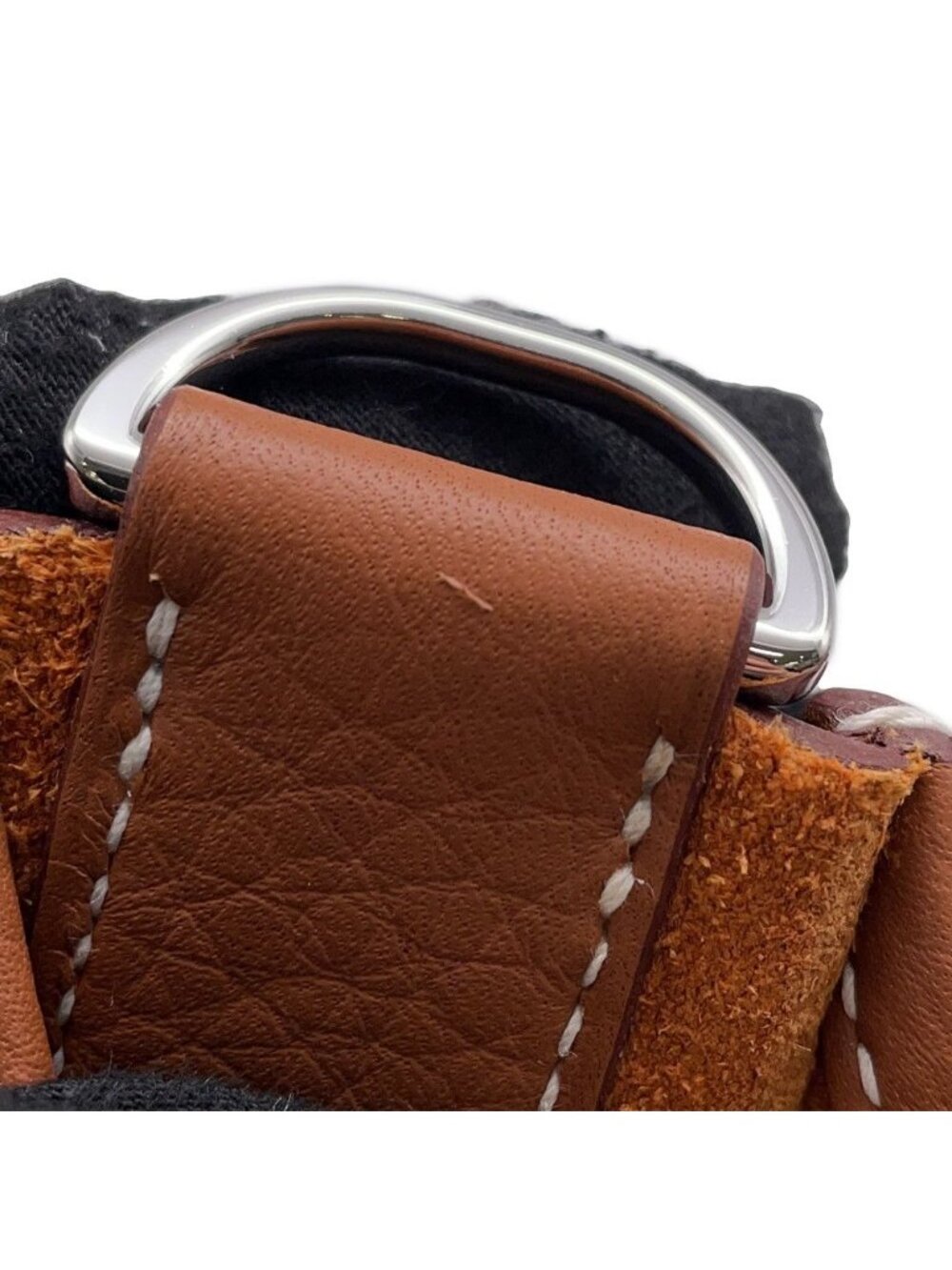 Hermes Shoulder Bag Evelyne 3 PM Gold Silver Taurillon Clemence - Picture 9 of 10